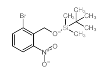 cas no 1147531-02-9 is ((2-BROMO-6-NITROBENZYL)OXY)(TERT-BUTYL)DIMETHYLSILANE