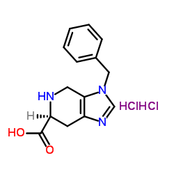 cas no 114788-05-5 is (S)-3-BENZYL-4,5,6,7-TETRAHYDRO-3H-IMIDAZO[4,5-C]PYRIDINE-6-CARBOXYLIC ACID DIHYDROCHLORIDE