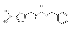 cas no 1150114-33-2 is (5-((((Benzyloxy)carbonyl)amino)methyl)thiophen-2-yl)boronic acid
