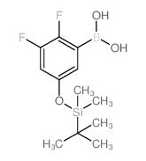 cas no 1150114-45-6 is 5-(t-Butyldimethylsilyloxy)-2,3-difluorophenylboronic acid