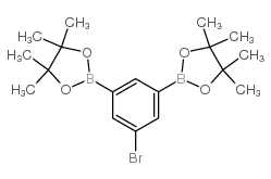 cas no 1150561-62-8 is 2,2'-(5-Bromo-1,3-phenylene)bis(4,4,5,5-tetramethyl-1,3,2-dioxaborolane)