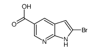 cas no 1150618-16-8 is 2-Bromo-1H-pyrrolo[2,3-b]pyridine-5-carboxylic acid