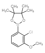 cas no 1151564-03-2 is 2-(2-Chloro-3-methoxyphenyl)-4,4,5,5-tetramethyl-[1,3,2]dioxaborolane
