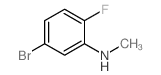 cas no 1153252-25-5 is 5-Bromo-2-fluoro-N-methylaniline
