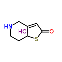 cas no 115473-15-9 is 5,6,7,7a-Tetrahydrothieno[3,2-c]pyridine-2(4H)-one hydrochloride