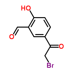 cas no 115787-50-3 is 5-(Bromoacetyl)-2-hydroxybenzaldehyde