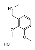 cas no 1158741-90-2 is 1-(2,3-Dimethoxyphenyl)-N-methylmethanamine hydrochloride