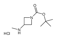 cas no 1159824-44-8 is 2-Methyl-2-propanyl 3-(methylamino)-1-azetidinecarboxylate hydroc hloride (1:1)