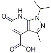 cas no 1160246-29-6 is 1-ISOPROPYL-3-METHYL-6-OXO-6,7-DIHYDRO-1H-PYRAZOLO[3,4-B]PYRIDINE-4-CARBOXYLIC ACID