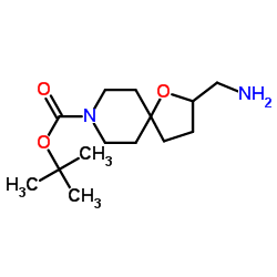 cas no 1160246-90-1 is 1-Oxa-8-azaspiro[4.5]decane-8-carboxylic acid,2-(aminomethyl)-,1,1-dimethylethyl ester