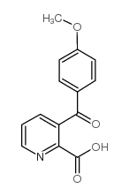 cas no 116060-92-5 is 3-(4-METHOXYBENZOYL)-PYRIDINE-2-CARBOXYLIC ACID