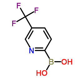cas no 1162257-58-0 is 5-(Trifluoromethyl)pyridine-2-boronic acid