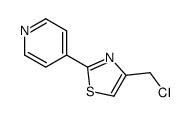 cas no 116240-97-2 is 4-(chloromethyl)-2-pyridin-4-yl-1,3-thiazole