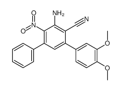 cas no 1162678-10-5 is 2-amino-6-(3,4-dimethoxyphenyl)-3-nitro-4-phenylbenzonitrile