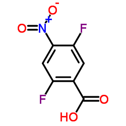 cas no 116465-48-6 is 2,5-Difluoro-4-nitrobenzoic acid