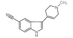 cas no 116480-60-5 is 3-(1-METHYL-1,2,3,6-TETRAHYDRO-4-PYRIDINYL)-1H-INDOLE-5-CARBONITRILE