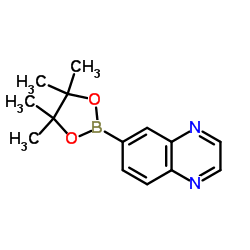 cas no 1167418-13-4 is 6-(4,4,5,5-Tetramethyl-1,3,2-dioxaborolan-2-yl)quinoxaline