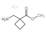 cas no 1172902-07-6 is METHYL 1-(AMINOMETHYL)CYCLOBUTANECARBOXYLATE HYDROCHLORIDE