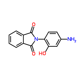 cas no 117346-08-4 is 2-Pathalimido-5-amino pheol