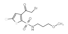 cas no 1174304-97-2 is 3-(2-bromoacetyl)-5-chloro-N-(3-methoxypropyl)thiophene-2-sulfonamide