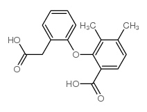 cas no 117570-93-1 is 2-(2-CARBOXYMETHYL-PHENOXY)-3,4-DIMETHYL-BENZOIC ACID