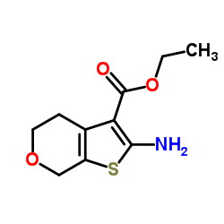 cas no 117642-16-7 is Ethyl 2-amino-4,7-dihydro-5H-thieno[2,3-c]pyran-3-carboxylate