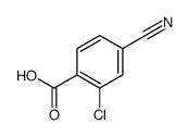 cas no 117738-77-9 is 2-Chloro-4-cyanobenzoic acid