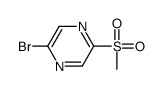 cas no 1177421-54-3 is 2-bromo-5-(Methylsulfonyl)pyrazine