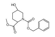 cas no 117836-27-8 is (2S,5R)-5-Hydroxy-1,2-piperidinedicarboxylic acid 2-methyl 1-benzyl ester