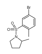 cas no 1178386-07-6 is Pyrrolidine, 1-?[(5-?bromo-?2-?methylphenyl)?sulfonyl]?-?2-?methyl-