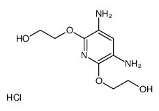 cas no 117907-42-3 is 2,6-BIS(2-HYDROXYETHOXY)-3,5-PYRIDINEDIAMINE HCl