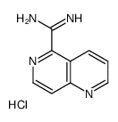 cas no 1179360-47-4 is 1,6-naphthyridine-5-carboximidamide,hydrochloride