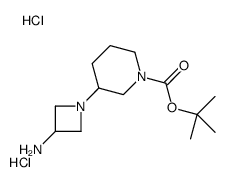 cas no 1179360-85-0 is (1-N-BOC-PIPERIDIN-3-YL-AZETIDIN-3-YL)-AMINE-2HCl
