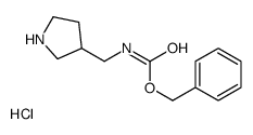 cas no 1179361-27-3 is (3-PYRROLIDINYLMETHYL)-CARBAMIC ACID BENZYL ESTER-HCL