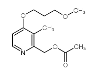 cas no 117977-19-2 is 2-(acetoxymethyl)4-(3-methoxypropoxy)-3-methylpyridine