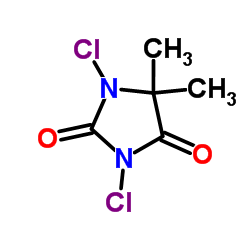 cas no 118-52-5 is 1,3-Dichloro-5,5-dimethylhydantoin