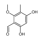 cas no 118093-05-3 is 4,6-Dihydroxy-2-methoxy-3-methyl benzaldehyde