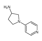 cas no 1181375-92-7 is 1-(PYRIDIN-4-YL)PYRROLIDIN-3-AMINE