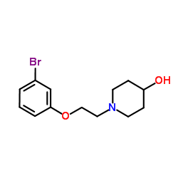 cas no 1182071-21-1 is 1-[2-(3-Bromophenoxy)ethyl]-4-piperidinol