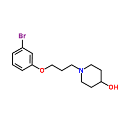 cas no 1182128-24-0 is 1-[3-(3-Bromophenoxy)propyl]-4-piperidinol