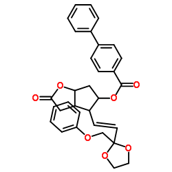 cas no 118392-79-3 is [1,1'-Biphenyl]-4-carboxylic acid hexahydro-2-oxo-4-[2-[2-(phenoxymethyl)-1,3-dioxolan-2-yl]ethenyl]-2H-cyclopenta[b]furan-5-yl ester