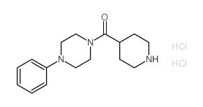 cas no 1184996-07-3 is (4-PHENYLPIPERAZIN-1-YL)PIPERIDIN-4-YL-METHANONE DIHYDROCHLORIDE