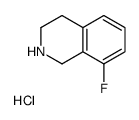 cas no 1185030-61-8 is 8-FLUORO-1,2,3,4-TETRAHYDROISOQUINOLINE HCL