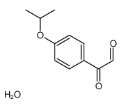 cas no 1185081-21-3 is 2-(4-ISOPROPOXYPHENYL)-2-OXOACETALDEHYDE HYDRATE