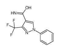cas no 1185292-87-8 is 1-PHENYL-3-(TRIFLUOROMETHYL)-1H-PYRAZOLE-4-CARBOXAMIDE