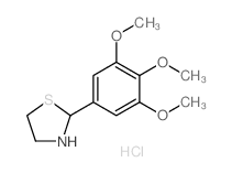 cas no 1185296-81-4 is 2-(3,4,5-trimethoxyphenyl)-1,3-thiazolidine,hydrochloride
