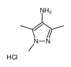 cas no 1185303-62-1 is 1,3,5-TRIMETHYL-1H-PYRAZOL-4-AMINE HYDROCHLORIDE