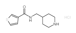 cas no 1185314-53-7 is N-(PIPERIDIN-4-YLMETHYL)THIOPHENE-3-CARBOXAMIDE HYDROCHLORIDE