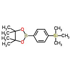 cas no 1186026-67-4 is 4-Trimethylsilylphenylboronic acid pinacol ester