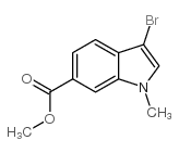 cas no 1186663-45-5 is Methyl 3-Bromo-1-methylindole-6-carboxylate